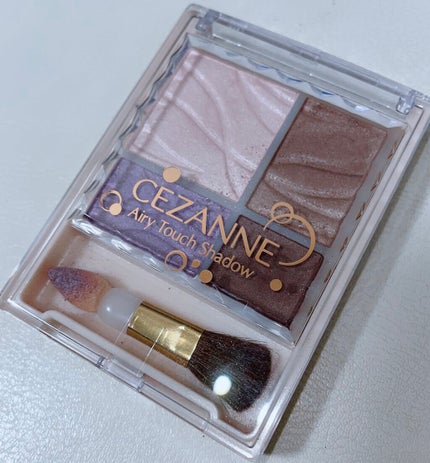 エアリータッチシャドウ/CEZANNE/アイシャドウパレットを使ったクチコミ(4枚目)