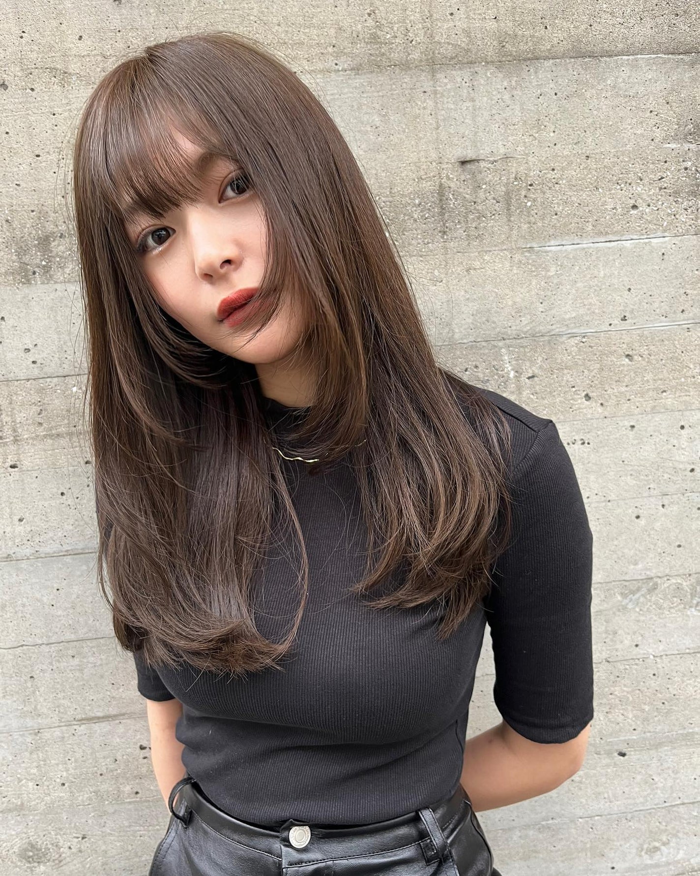 HARUNA on LIPS 「.風になびく素敵なレイヤーたっぷりカット✨✨✨✨..#レイヤー..」(4枚目)