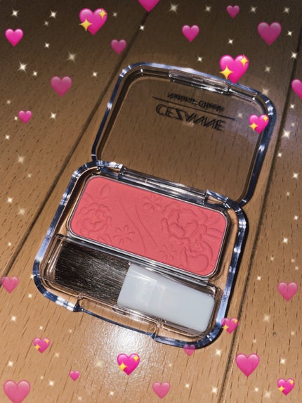 ナチュラル チークN/CEZANNE/パウダーチークを使ったクチコミ(1枚目)