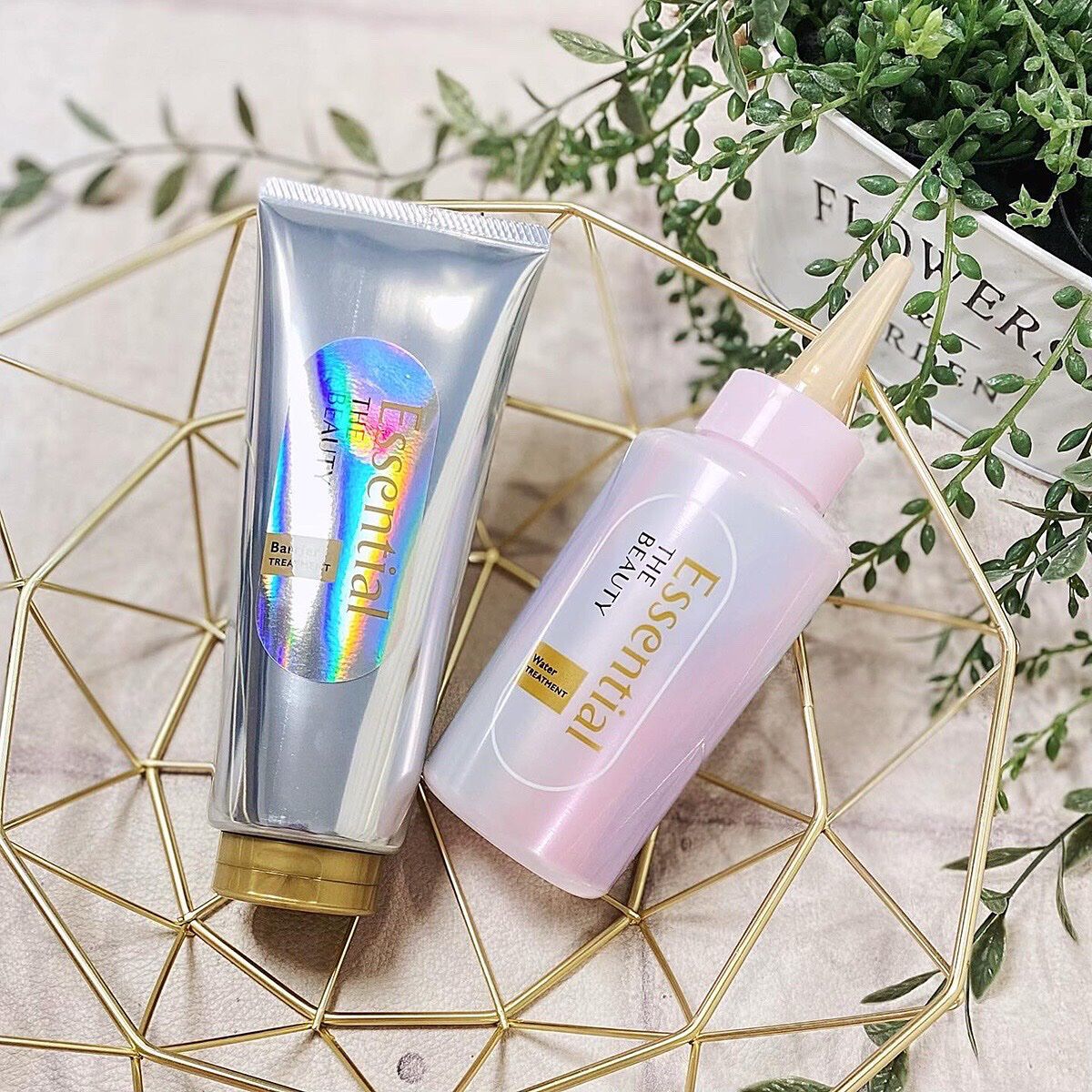 髪のキメ美容バリアトリートメント/エッセンシャル/洗い流すヘアトリートメントを使ったクチコミ（1枚目）