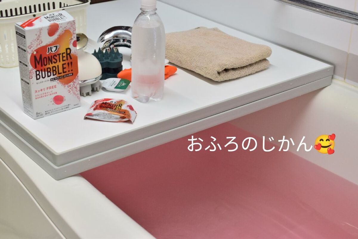 モンスターバブル スッキリFREE /バブ/炭酸系入浴剤を使ったクチコミ(1枚目)