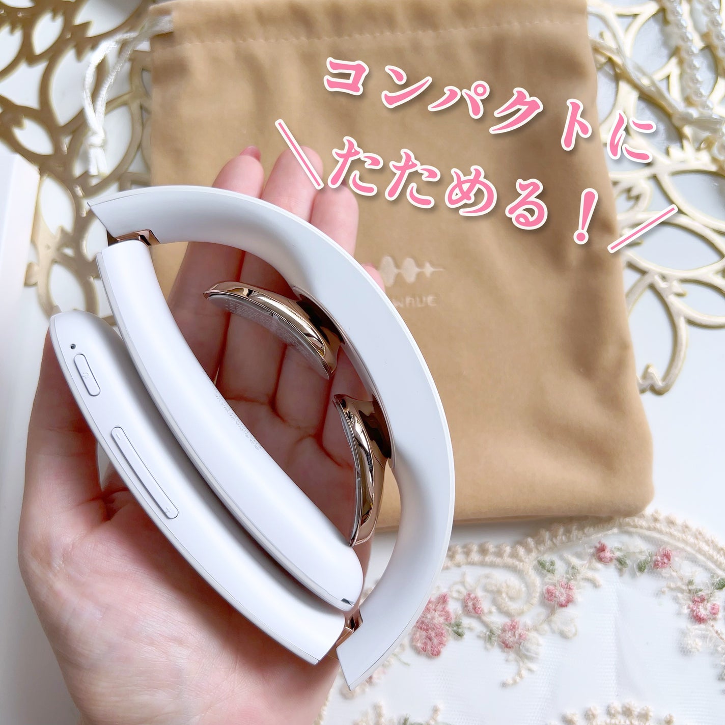 EMS POCKET HEAT NECK II/WAVEWAVE/ボディケア美容家電を使ったクチコミ(4枚目)
