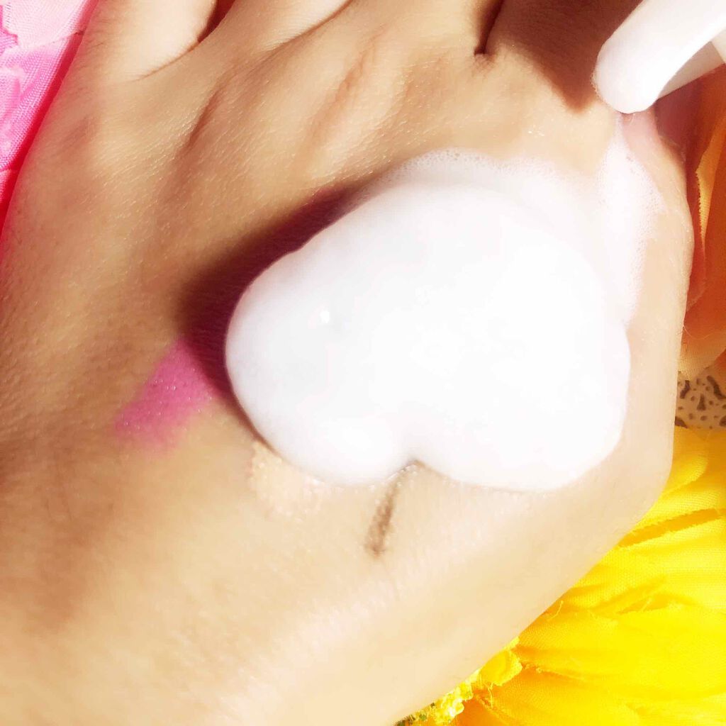 泡クリームメイク落とし/ビオレ/クレンジングクリームを使ったクチコミ（2枚目）