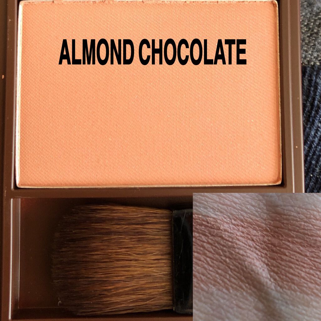 Love Chocolate ブラッシャー アーモンドチョコレート/Witch's Pouch/パウダーチークを使ったクチコミ（3枚目）