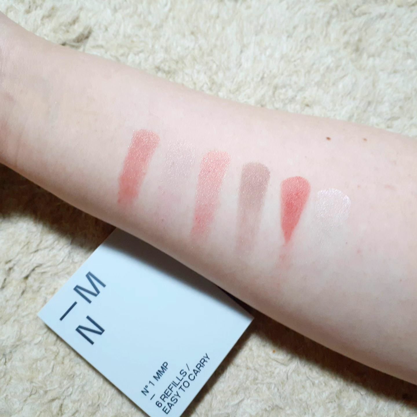 MY MIXED PALETTE 6色カスタムパレット/MN/マルチパレットを使ったクチコミ（3枚目）