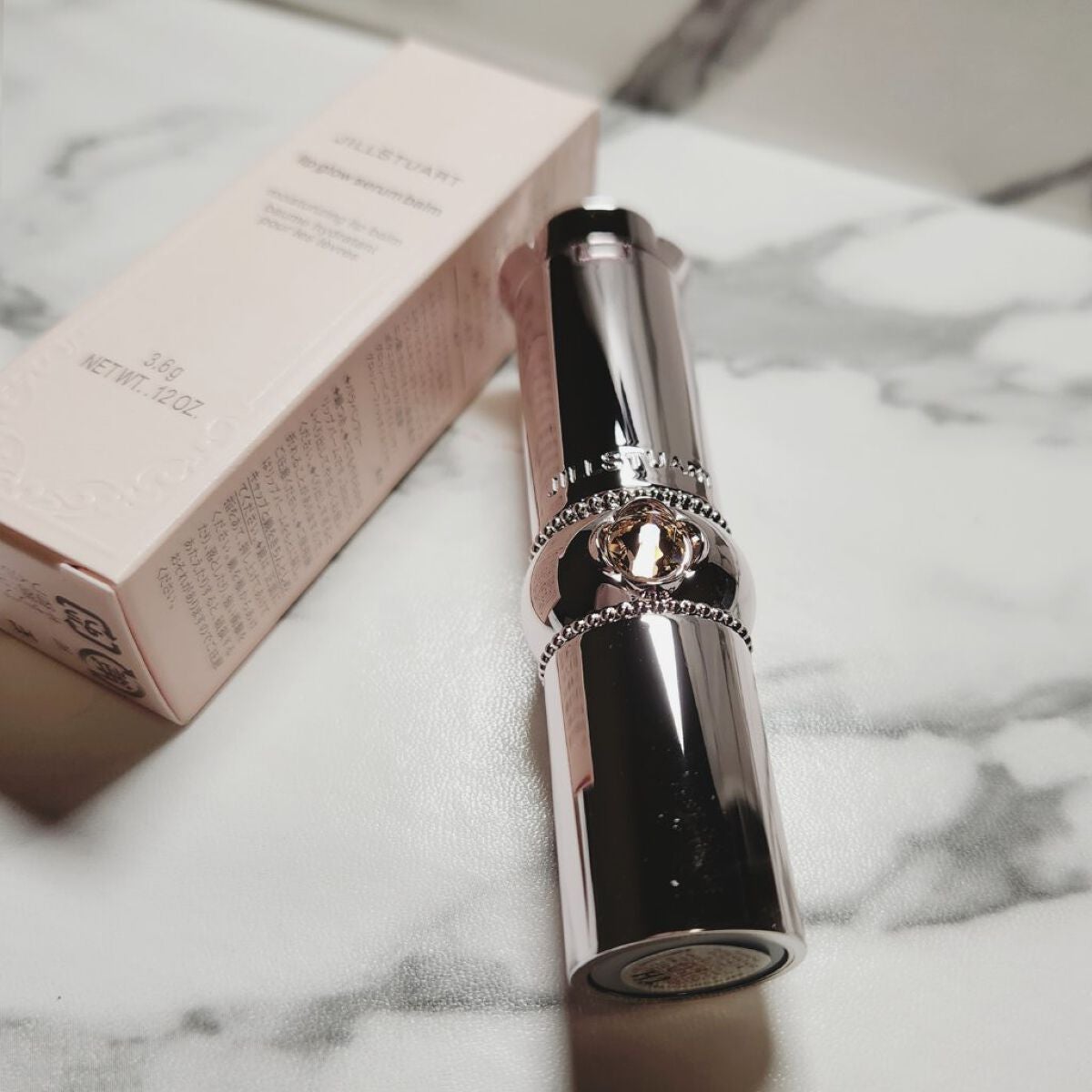 ジルスチュアート リップグロウ セラムバーム/JILL STUART/リップバームを使ったクチコミ(1枚目)