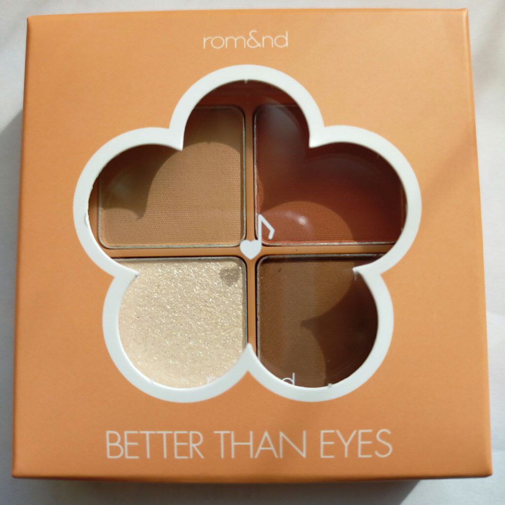 ベターザンアイズ ミュージックシリーズ/rom&nd/アイシャドウパレットを使ったクチコミ（1枚目）