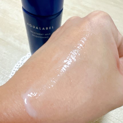 トリートメントミルク(ブライトニング)とてもしっとり/アクアレーベル/乳液を使ったクチコミ(6枚目)