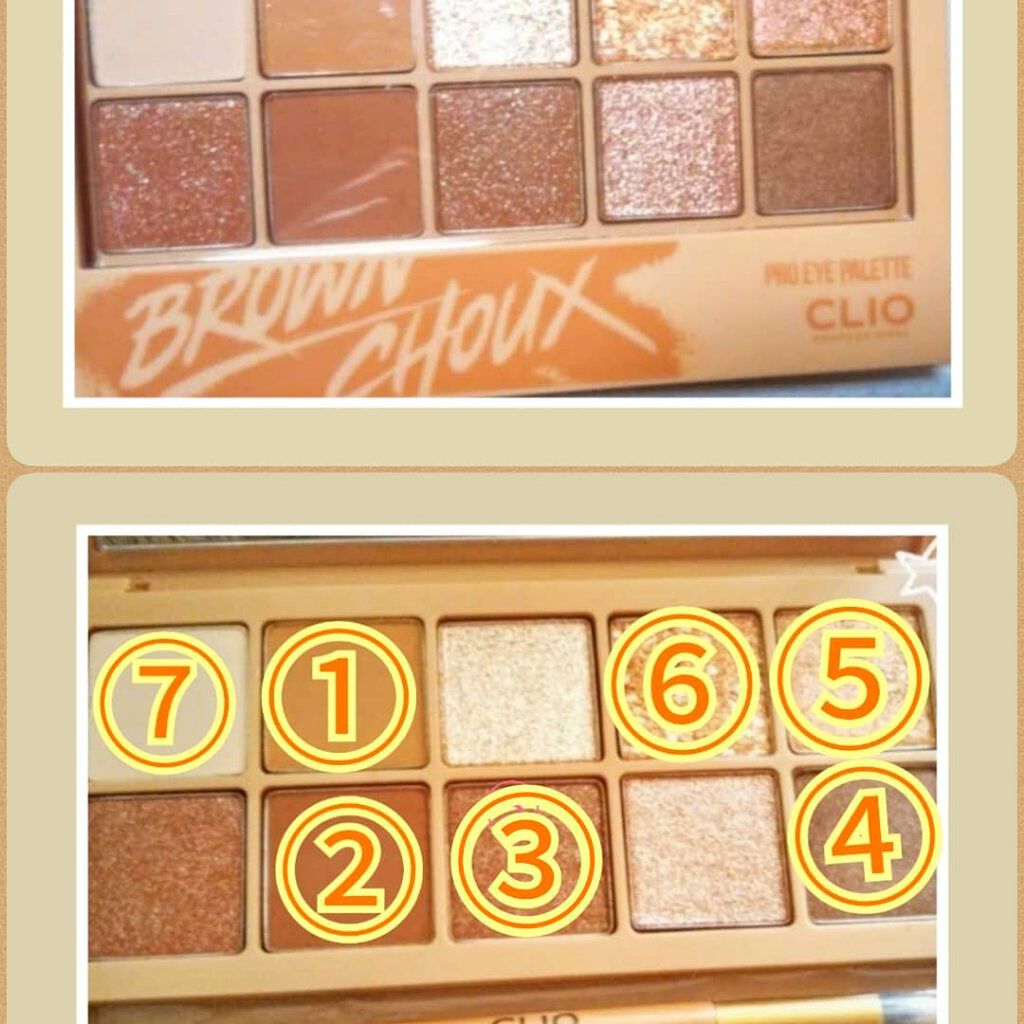 プロ アイ パレット/CLIO/アイシャドウパレットを使ったクチコミ（3枚目）