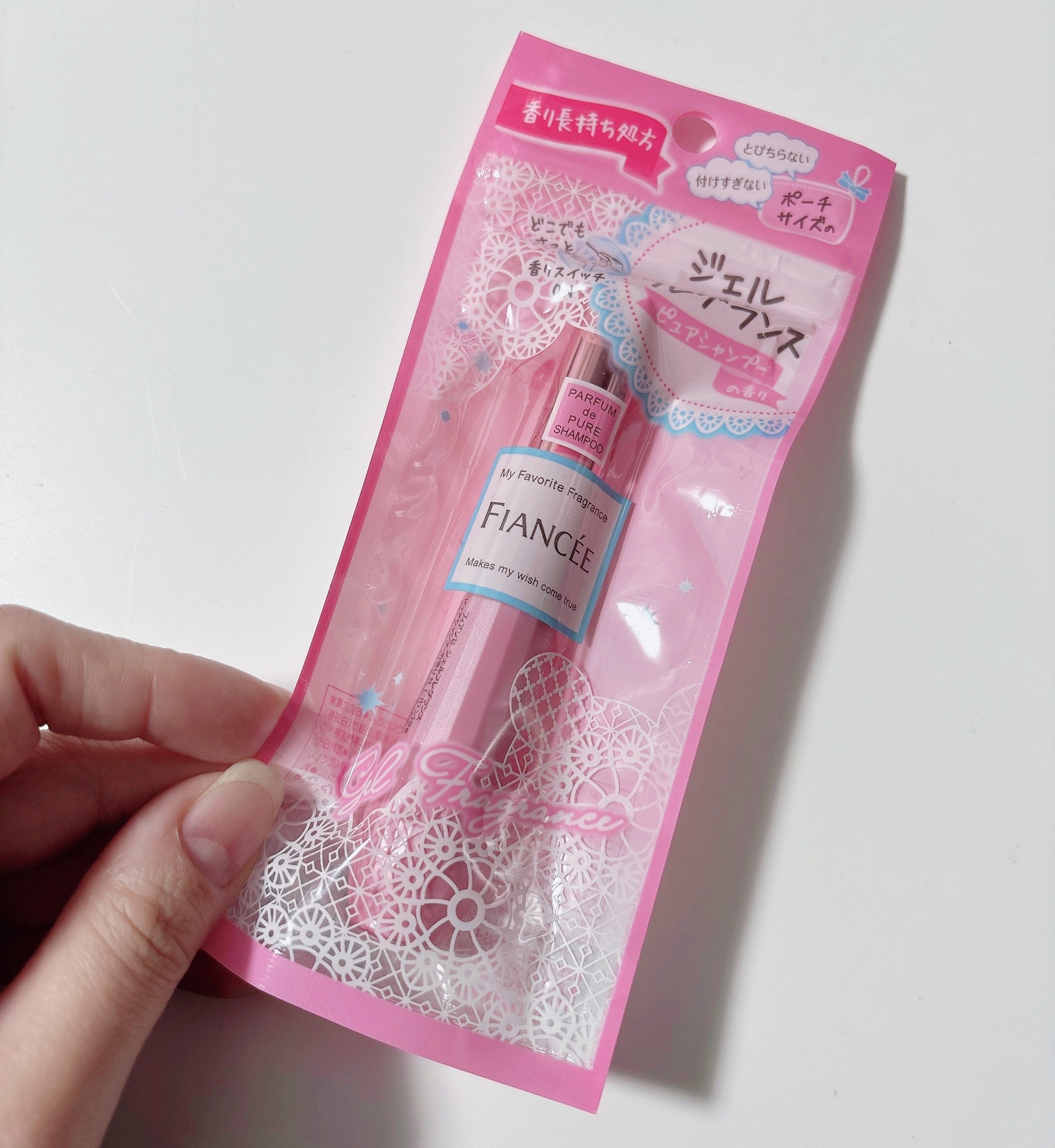 ジェルフレグランス ピュアシャンプーの香り N/フィアンセ/香水(レディース)を使ったクチコミ（1枚目）
