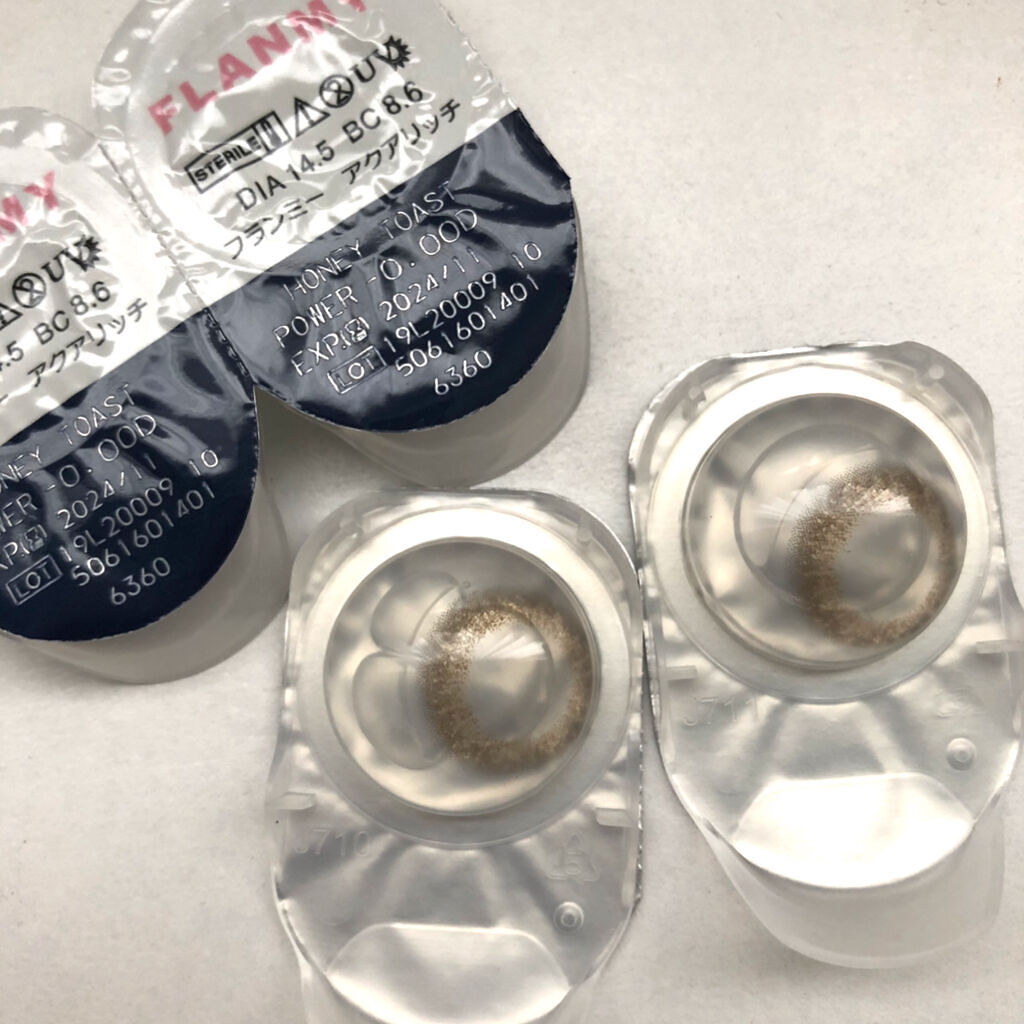 FLANMY 1day/FLANMY/ワンデー（１DAY）カラコンを使ったクチコミ（3枚目）