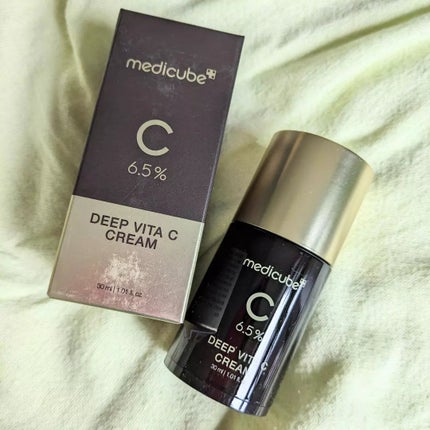 ディープビタCクリーム/MEDICUBE/フェイスクリームを使ったクチコミ(2枚目)