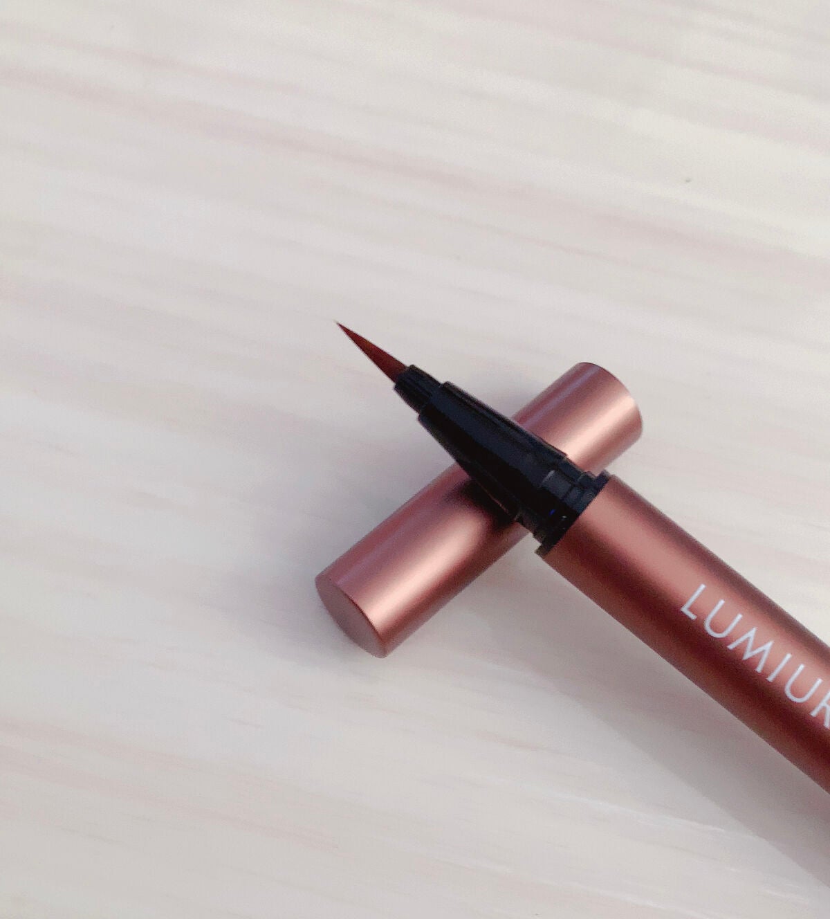 スキルレスライナー/LUMIURGLAS/リキッドアイライナーを使ったクチコミ(3枚目)