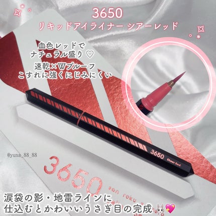 リキッドアイライナー /3650/リキッドアイライナーを使ったクチコミ(2枚目)