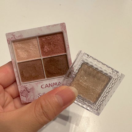 シングルカラーアイシャドウ/CEZANNE/単色アイシャドウを使ったクチコミ(1枚目)