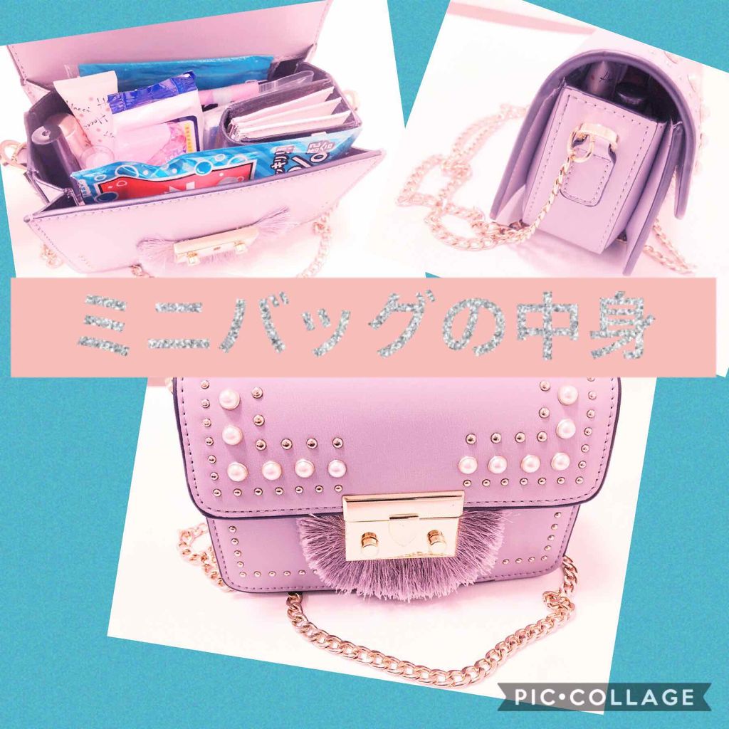 tomo on LIPS 「🎀ミニバッグの中身🎀最近は近場のお出かけが多いので、TOPSH..」(1枚目)