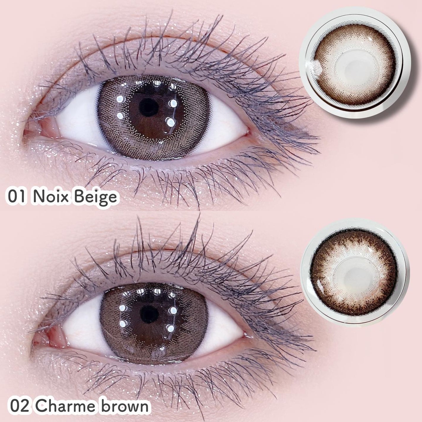 Quprie 1day/Quprié by R/ワンデー(1DAY)カラコンを使ったクチコミ(3枚目)