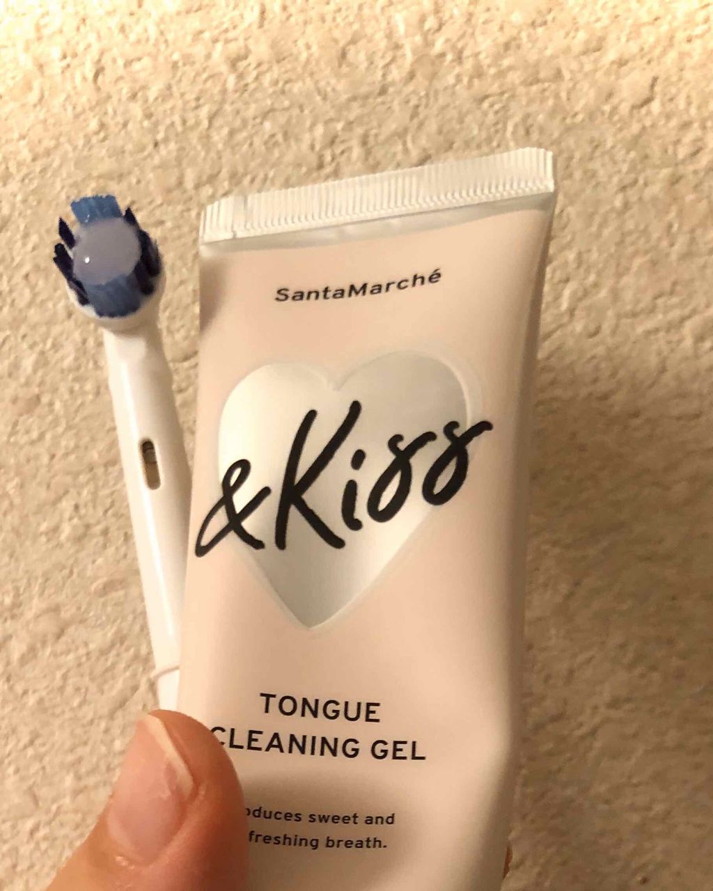 タンクリーニングジェル アンドキス ピンクグレープフルーツミント/サンタマルシェ/その他オーラルケアを使ったクチコミ(1枚目)