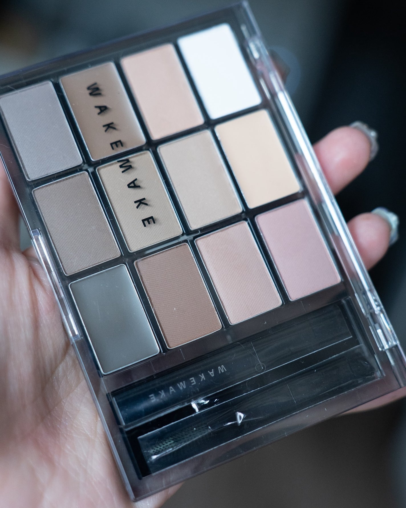ソフトブラーリングアイパレット/wakemake/アイシャドウパレットを使ったクチコミ(9枚目)