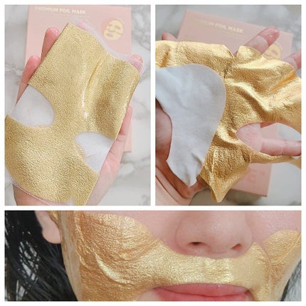 シークレットミューズ プレミアムフォイルマスク/SECRET MUSE/シートマスク・パックを使ったクチコミ(3枚目)