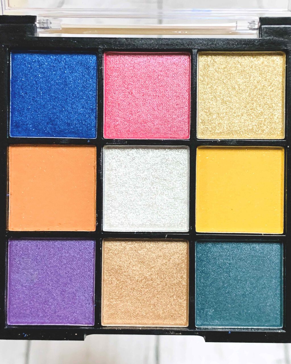 UR GLAM　BLOOMING EYE COLOR PALETTE/U R GLAM/アイシャドウパレットを使ったクチコミ（2枚目）
