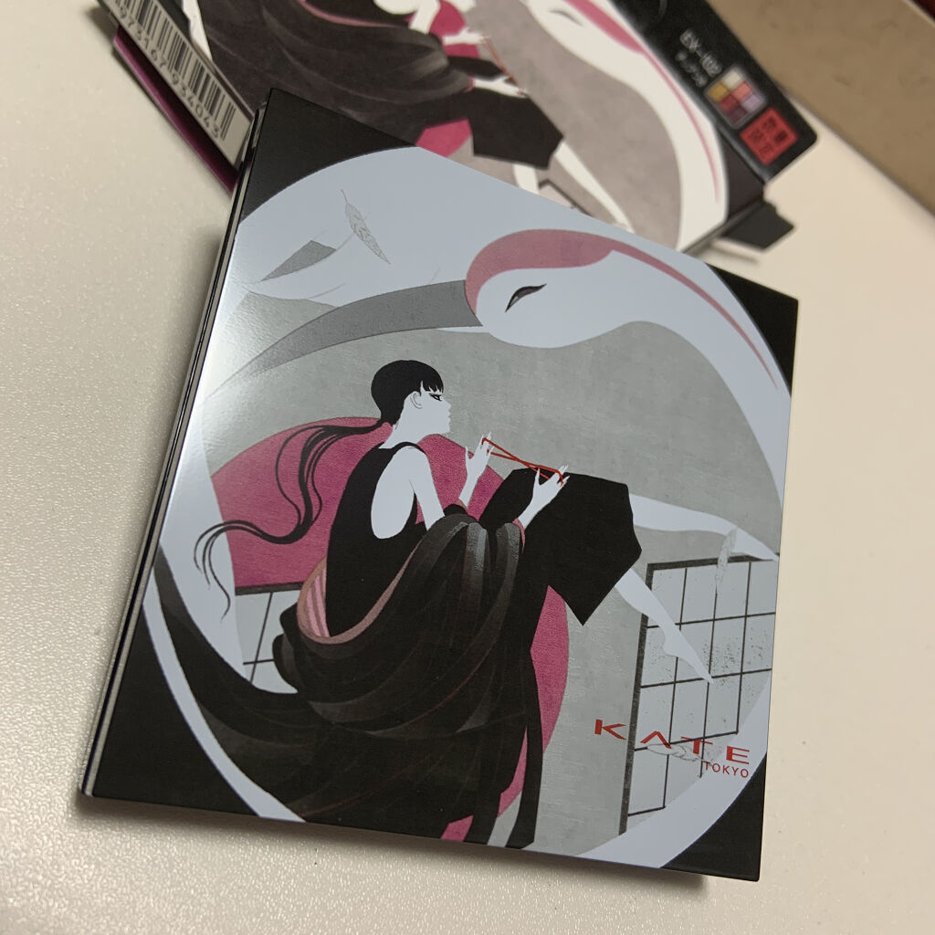 トーンディメンショナルパレット EX-102/KATE/メイクアップキットを使ったクチコミ（3枚目）