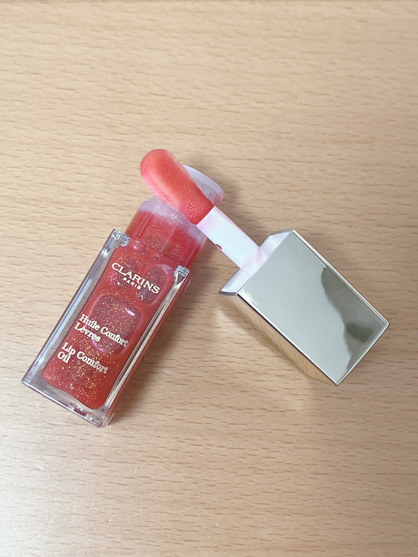 コンフォート リップオイル /CLARINS/リップグロスを使ったクチコミ(2枚目)