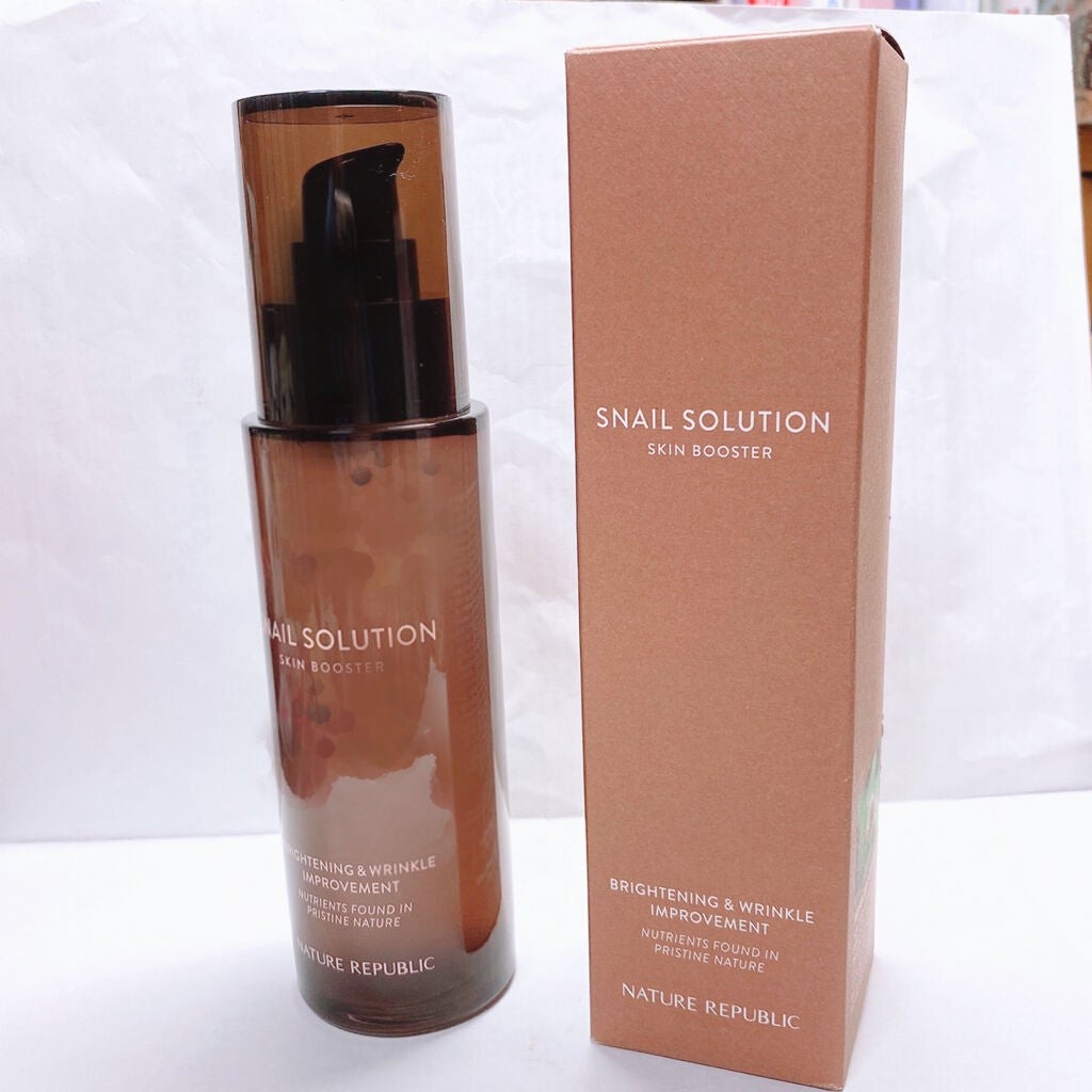 (旧)スネイルソリューションスキンブースター/ネイチャーリパブリック/ブースター・導入液を使ったクチコミ(2枚目)