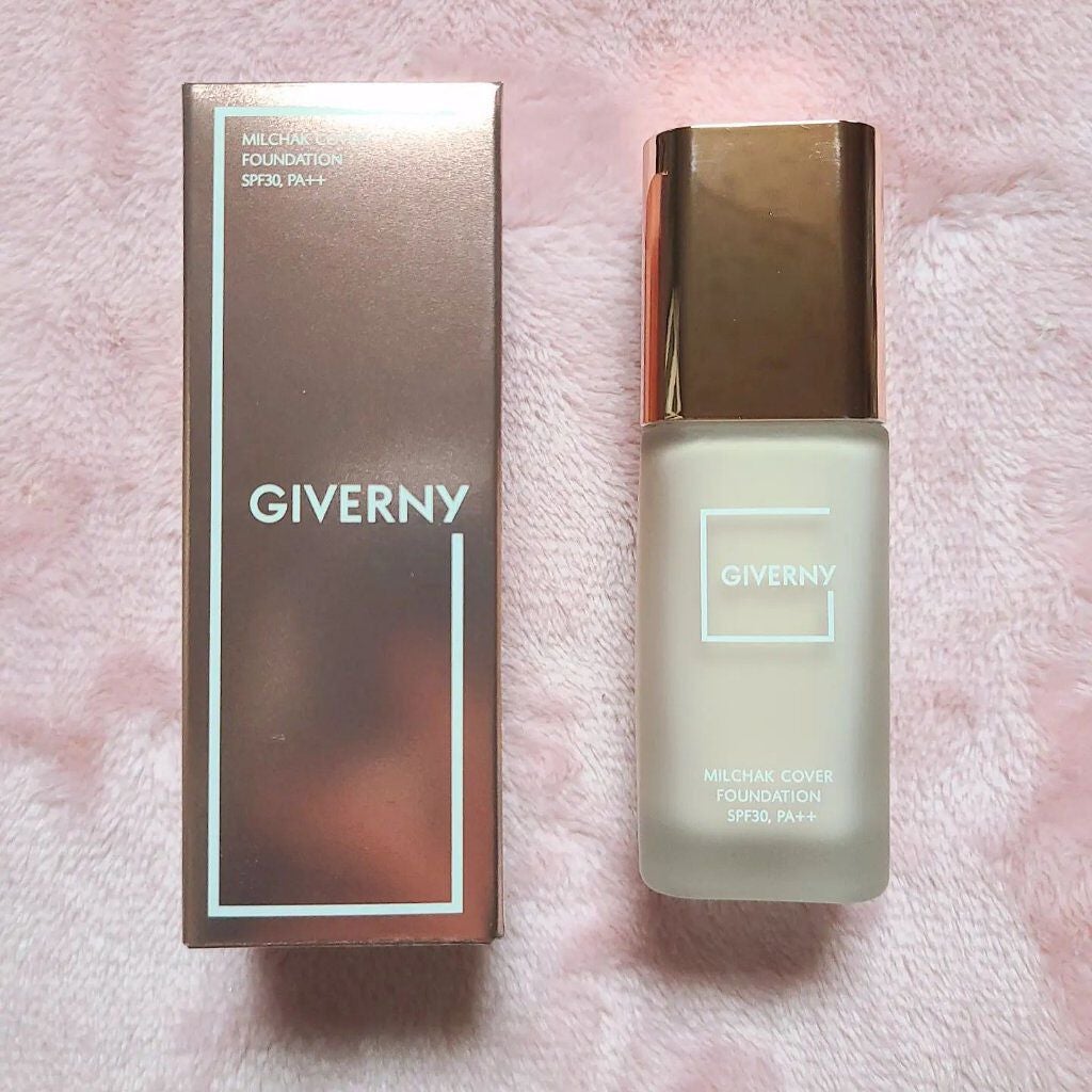 密着カバーファンデーション/GIVERNY/リキッドファンデーションを使ったクチコミ(3枚目)