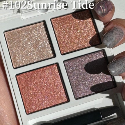 アディクション ザ アイシャドウ パレット “アウト オブ ユア シェル”/ADDICTION/アイシャドウパレットを使ったクチコミ(6枚目)