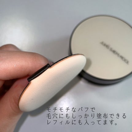 ジョンセンムル スキンヌーダーロングウェアクッション/JUNG SAEM MOOL/クッションファンデーションを使ったクチコミ(3枚目)