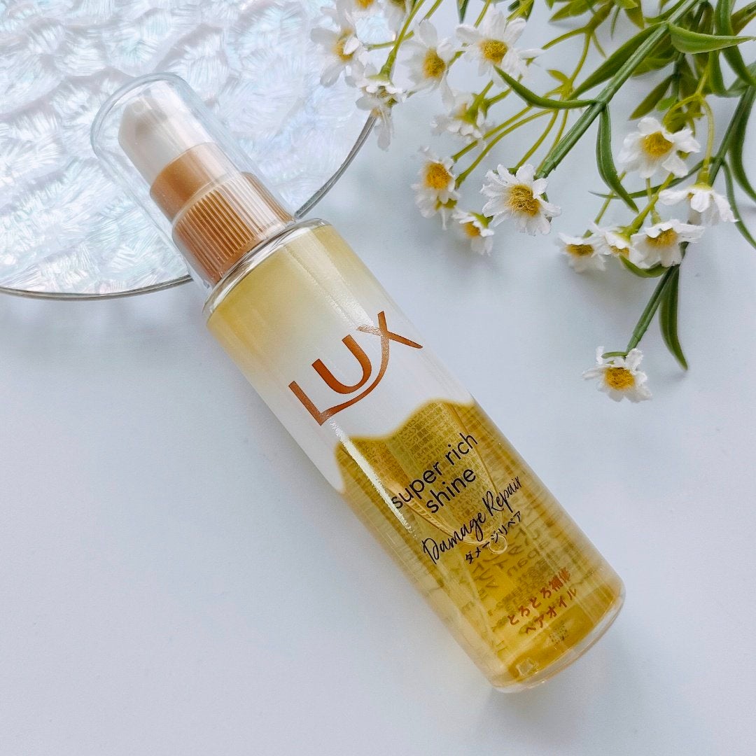 スーパーリッチシャイン ダメージリペア とろとろ補修ヘアオイル/LUX/ヘアオイルを使ったクチコミ(6枚目)