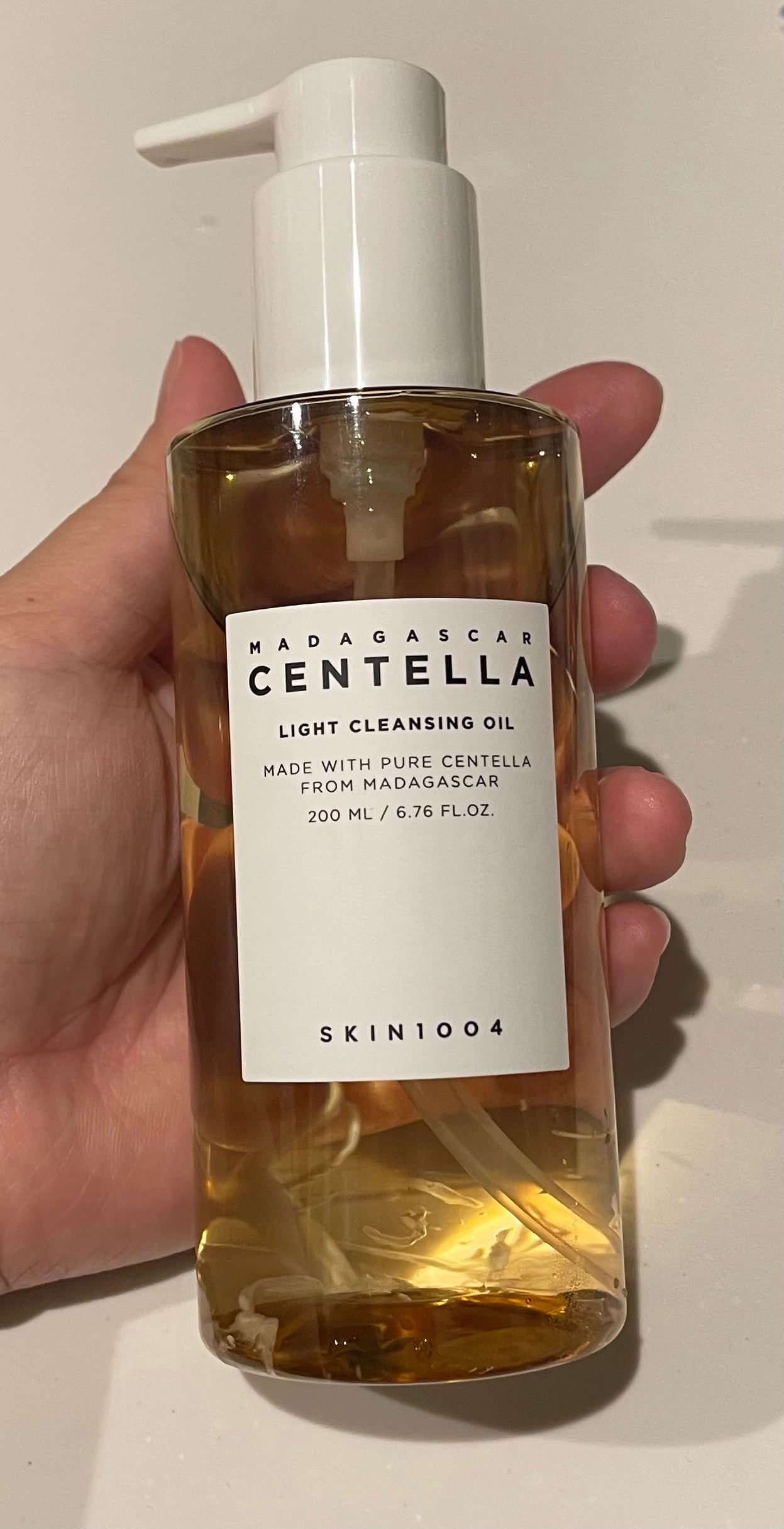 センテラ ライトクレンジングオイル/SKIN1004/オイルクレンジングを使ったクチコミ(1枚目)