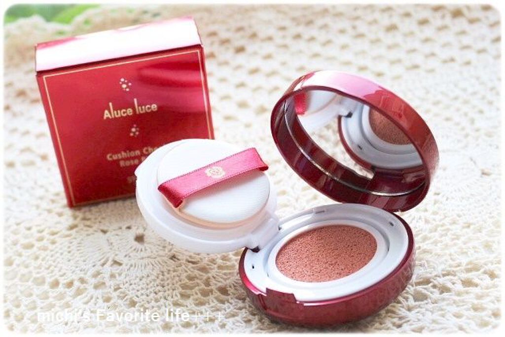アルーチェルーチェ クッションチーク/Aluce luce/ジェル・クリームチークを使ったクチコミ（2枚目）
