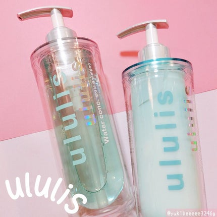 ウォーターコンク モイストシャンプー/ヘアトリートメント/ululis/市販シャンプーを使ったクチコミ(1枚目)