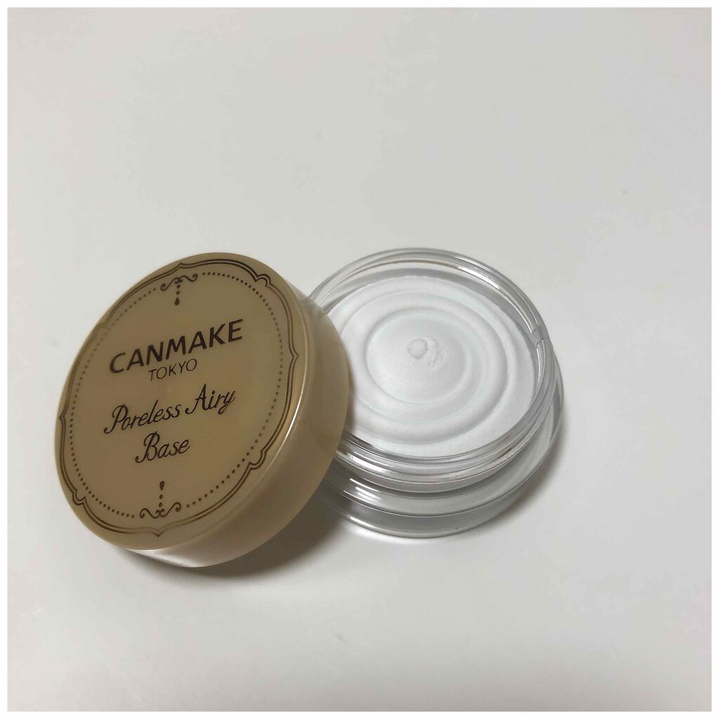 ポアレスエアリーベース/キャンメイク/化粧下地を使ったクチコミ(2枚目)