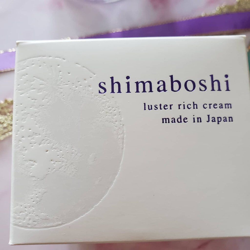 ラスターリッチクリーム/shimaboshi/フェイスクリームを使ったクチコミ（2枚目）