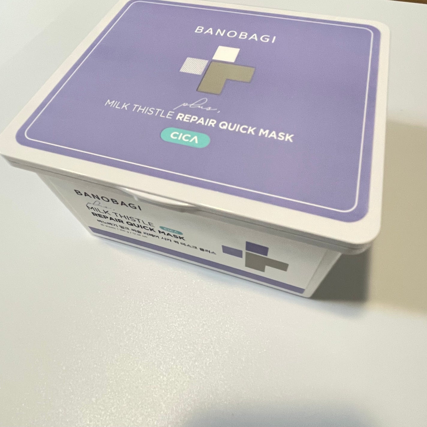 ミルクシスルリペアシカクイックマスクプラス/BANOBAGI/シートマスク・パックを使ったクチコミ(2枚目)