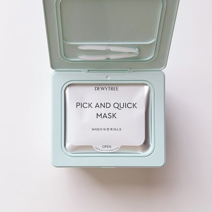 ピック&クイックマスク カーミングフルマスク/DEWYTREE/シートマスク・パックを使ったクチコミ(5枚目)