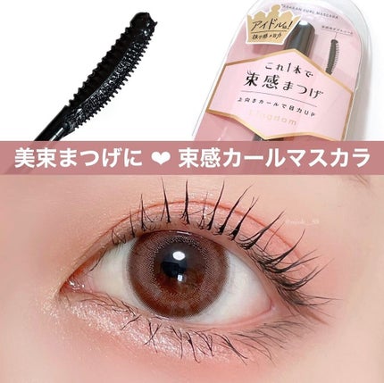 キングダム 束感カールマスカラ/キングダム/マスカラを使ったクチコミ(1枚目)