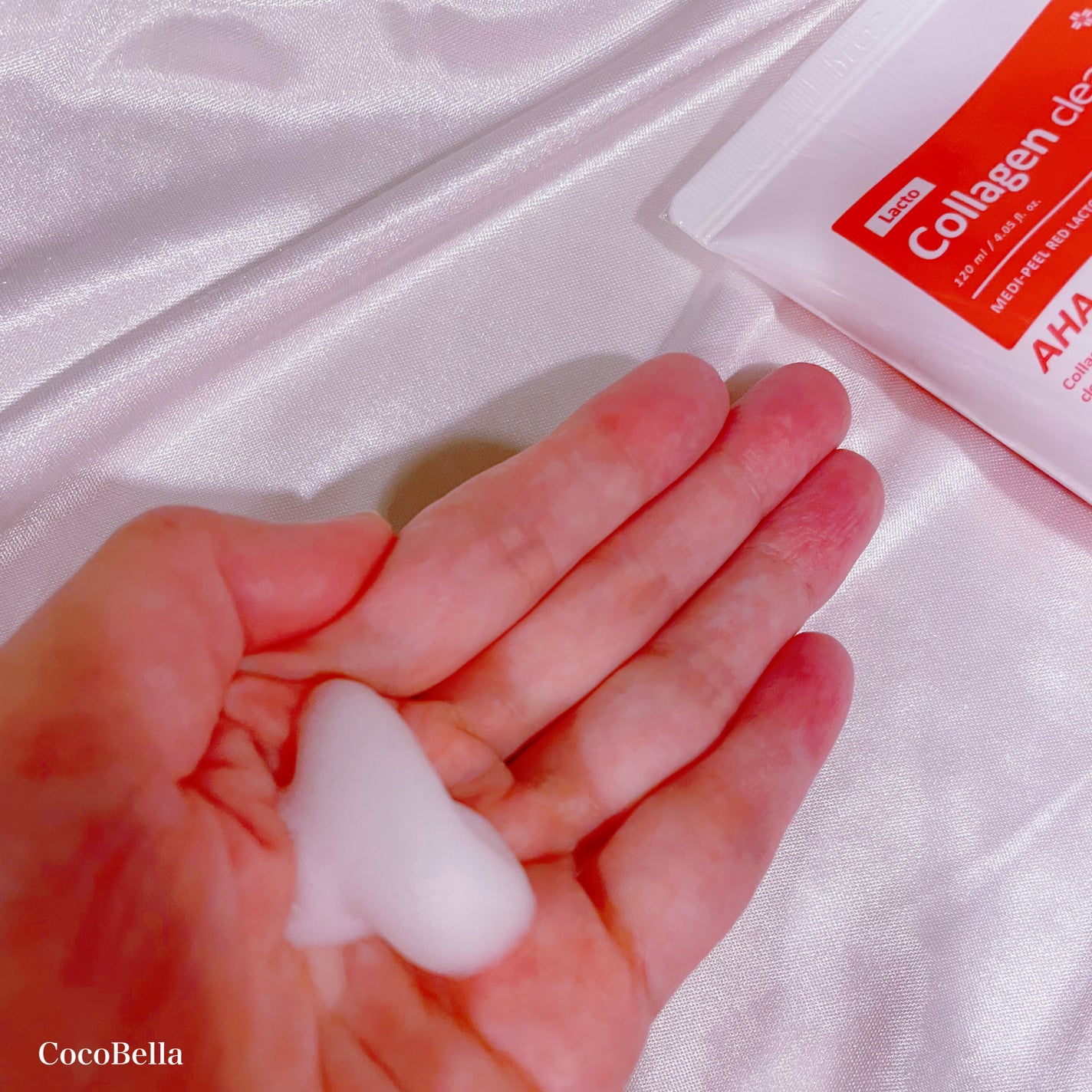 レッドラクトコラーゲンクレンジングオイル/MEDIPEEL/オイルクレンジングを使ったクチコミ(3枚目)