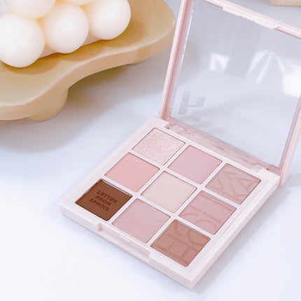 マイフェイブムードアイパレット 9カラー/HOLIKA HOLIKA/アイシャドウパレットを使ったクチコミ(6枚目)