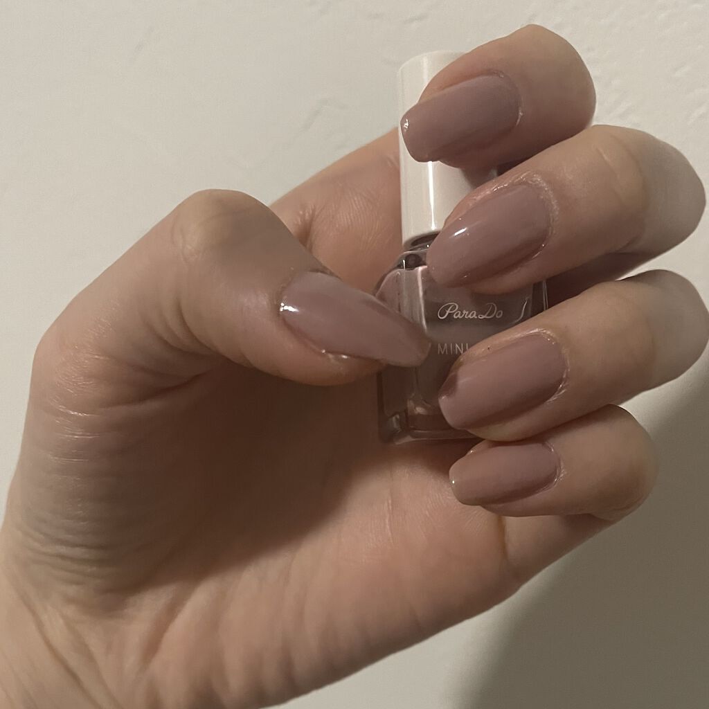 ミニネイル GY04 ロマンチックアーモンド/パラドゥ/マニキュアを使ったクチコミ（1枚目）