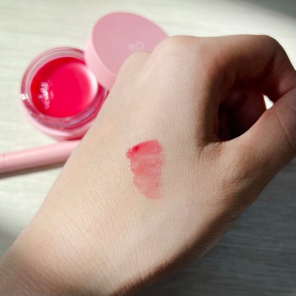 GLOWY TINT BALM/AOU/リップグロスを使ったクチコミ(2枚目)