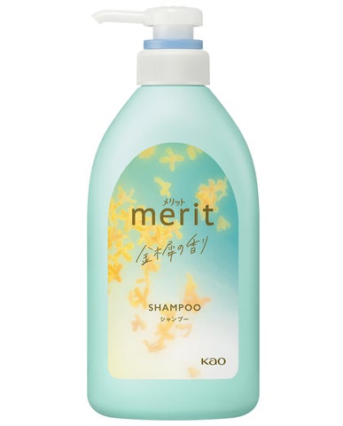 メリット シャンプー／コンディショナー 思い出のあの日の金木犀の香り ポンプペアセット