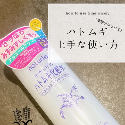 ハトムギ化粧水(ナチュリエ スキンコンディショナー R )/ナチュリエ/化粧水を使ったクチコミ(1枚目)