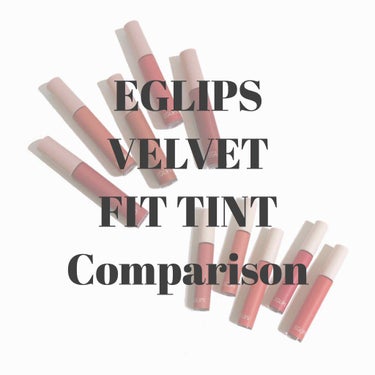 
EGLIPS イーグリップス
VELVET FIT TINT


韓国の化粧品ブランド
「EGLIPS」の
VELVET FIT TINTシリーズを
比較できるようにまとめてみました。


少し固めの