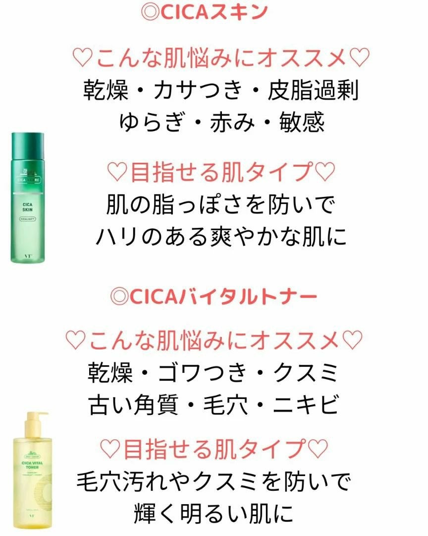 CICA スキン/VT/化粧水を使ったクチコミ(5枚目)