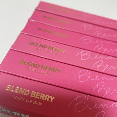 ジューシィリップデュウ 003 キャンディピーチ/BLEND BERRY/口紅を使ったクチコミ（2枚目）