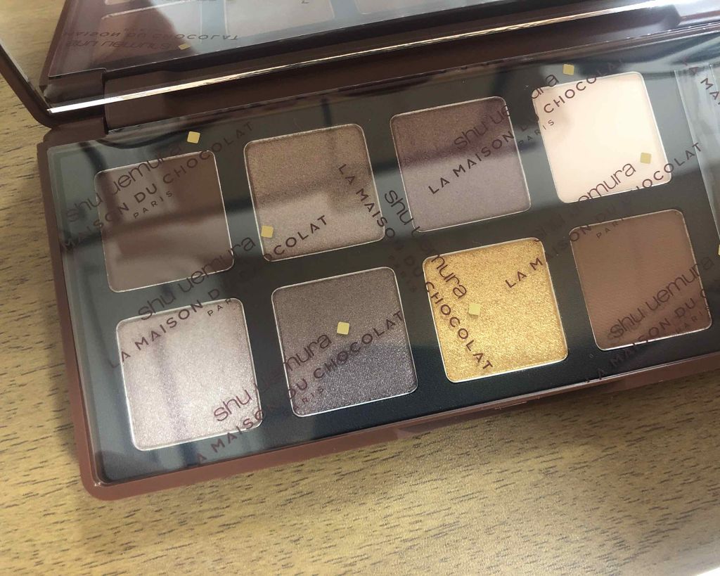 ガナッシュ アンド プラリネ アイパレット/shu uemura/アイシャドウパレットを使ったクチコミ(2枚目)